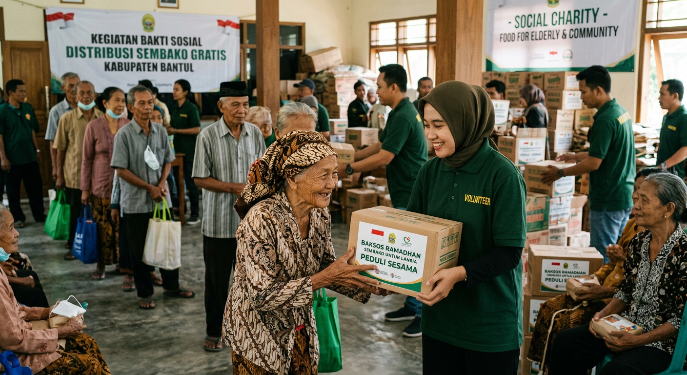 Bakti Sosial LIVESGP 6D Peduli - kegiatan LIVESGP 6D