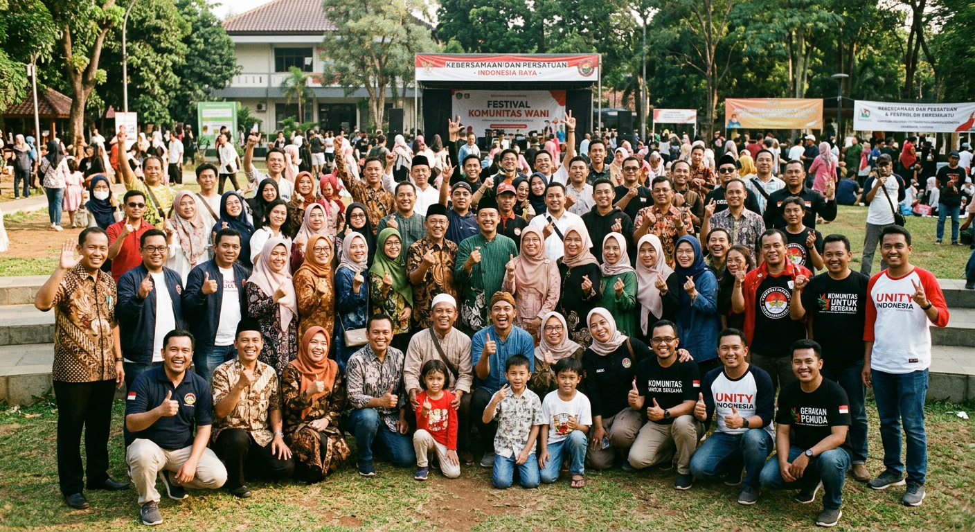 LIVESGP 6D Bersama - Program untuk memperkuat hubungan anggota dan masyarakat.